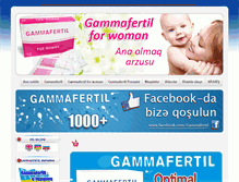 Tablet Screenshot of gammafertil.com